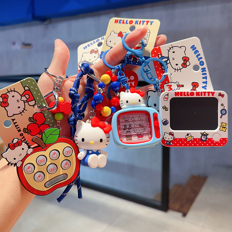 Car Accessories Xmas - Anime Hello Kitty Schlüsselanhänger KT Katze