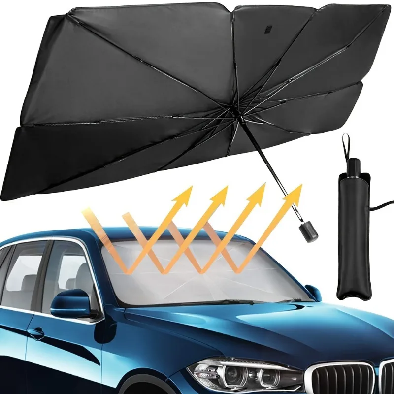 Windshield Sun Shade - Isolierter Windschutzscheiben-Sonnenschutz für Autos