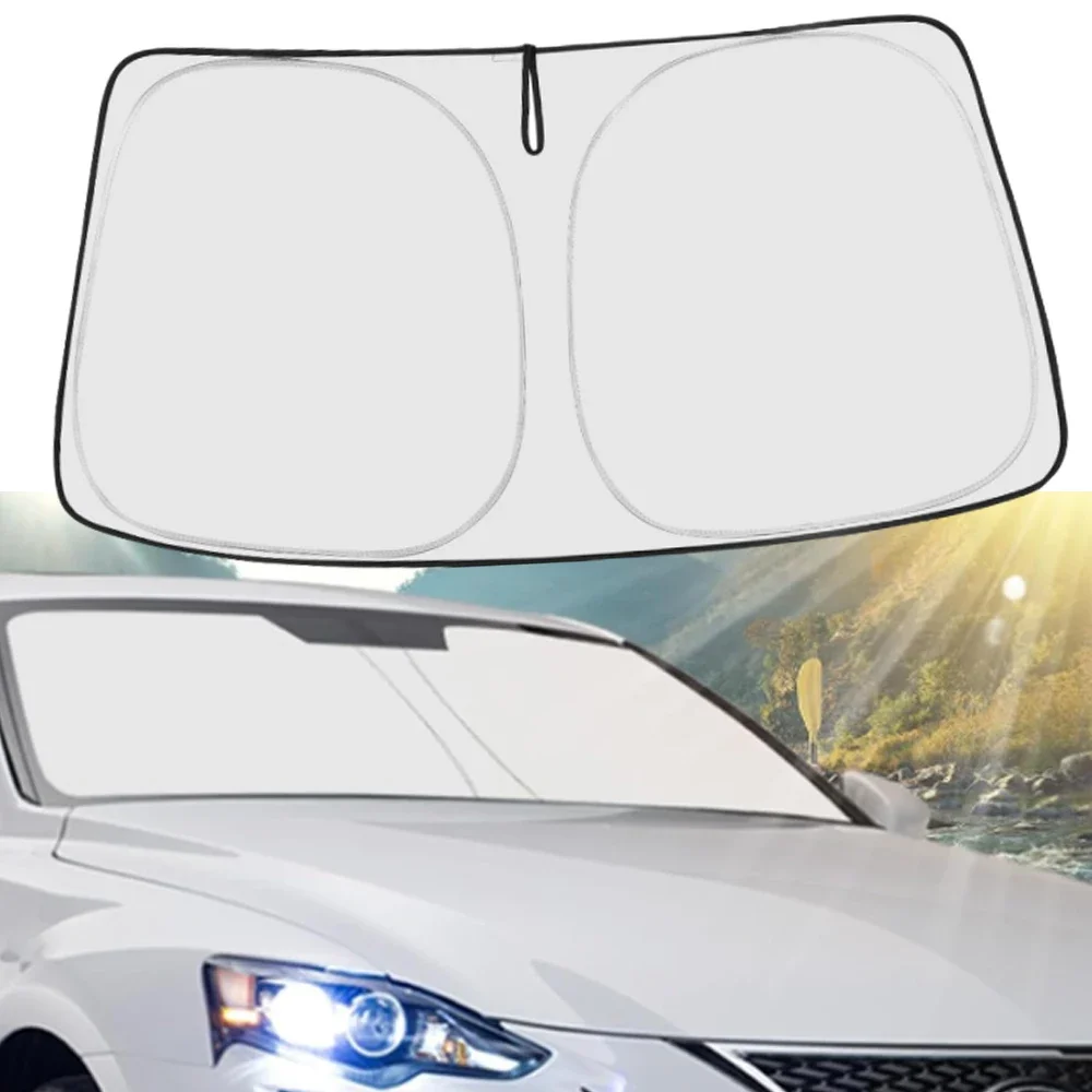 Windshield Sun Shade - Auto-Sonnenschutz Windschutzscheiben-Sonnenschutz Wärmeisolierung Sommer-Kühlung Auto-Zubehör Physikalische