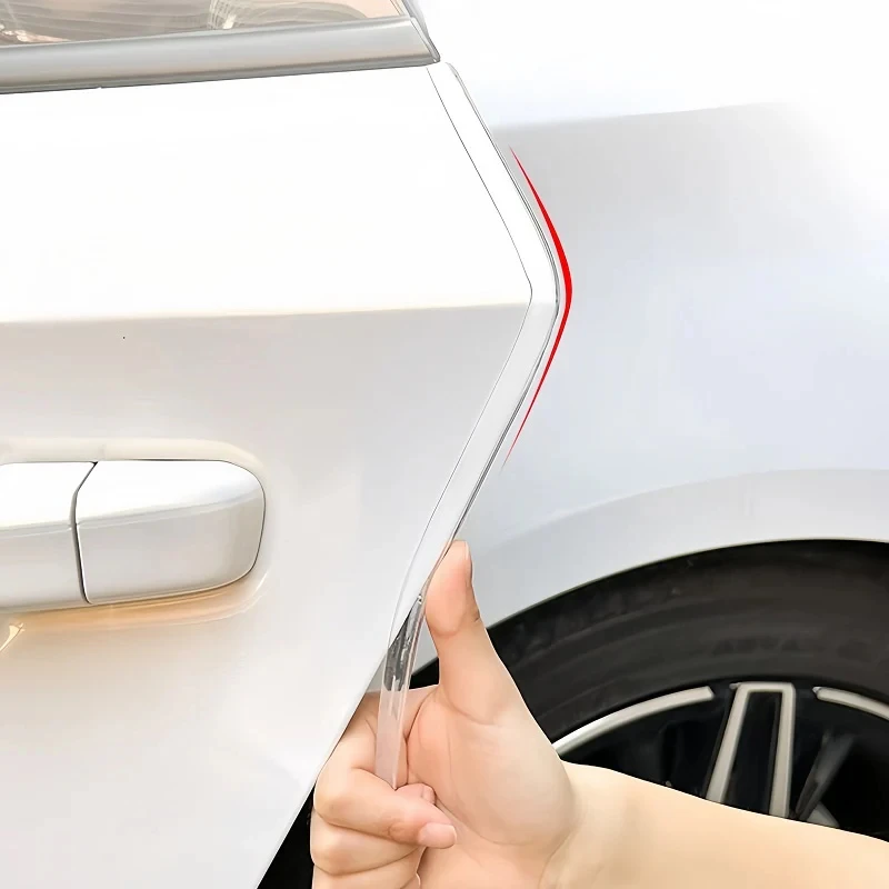Car Door Edge Guard - 3/5M Mehrfarbige PVC-Kantenschutzstreifen für Autotüren, Transparente