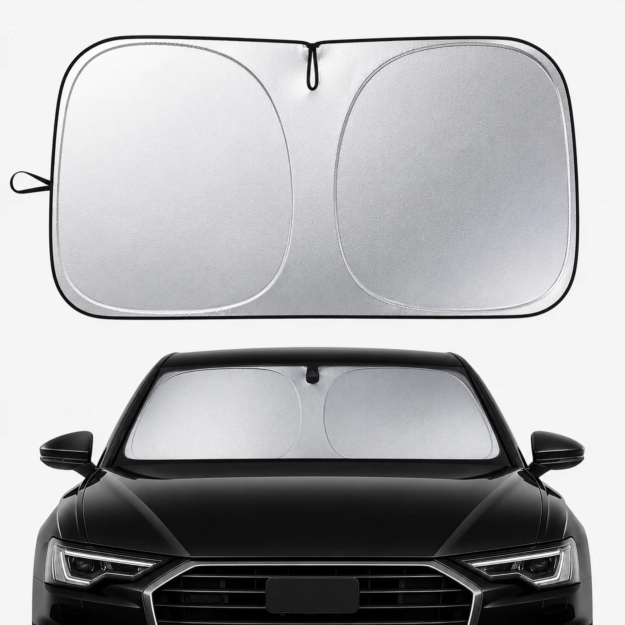 Automatic Car Sunshade - Auto-Windschutzscheiben-Sonnenschutz Faltbare Frontscheiben-Abdeckung Regenschirm Auto UV-Schutz