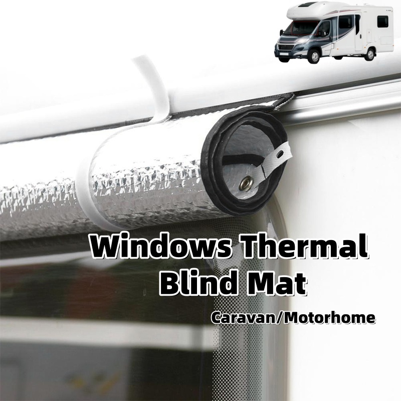 Windshield Sun Shade - RV Sonnenschutz Windschutzscheiben-Sonnenschutz Fenster Thermische Blendschutzmatte