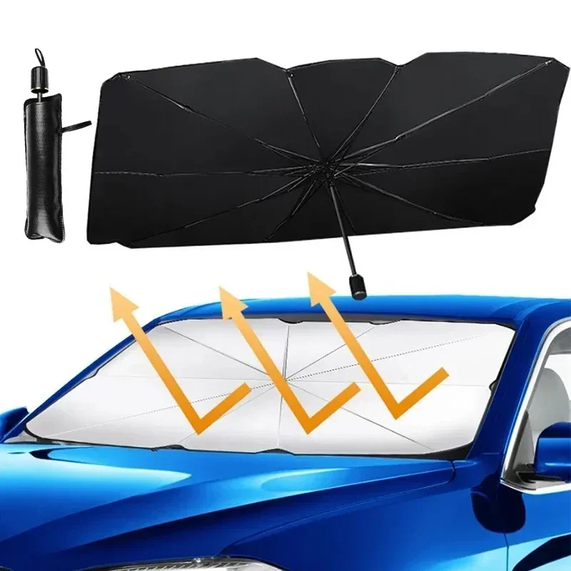 Windshield Sun Shade - 1 Stück Auto-Sonnenschutzschirm, Sonnenschutz für die