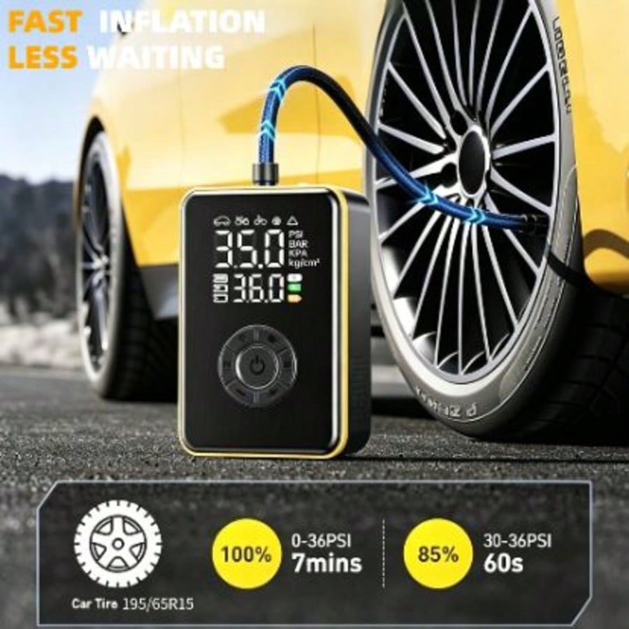 Tragbarer Reifenfüller, Blitzs – Car Portable Tire Inflator Bewertung und Preis