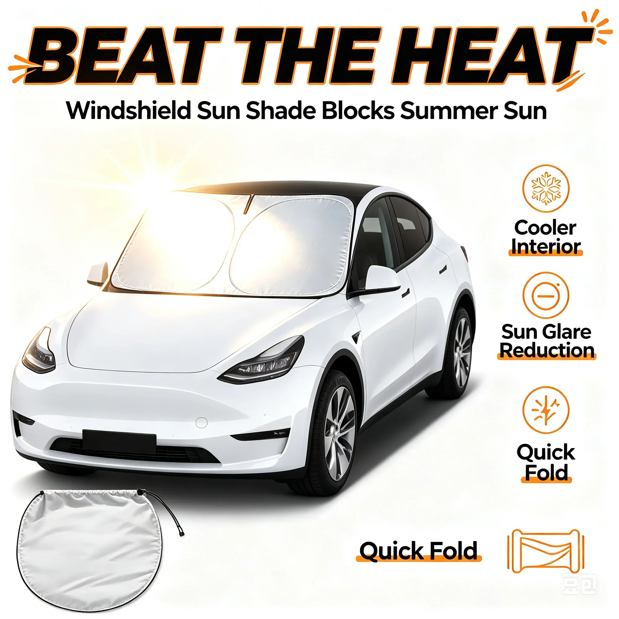 Auto-Windschutzscheiben-Sonnen – Windshield Sun Shade Bewertung und Preis