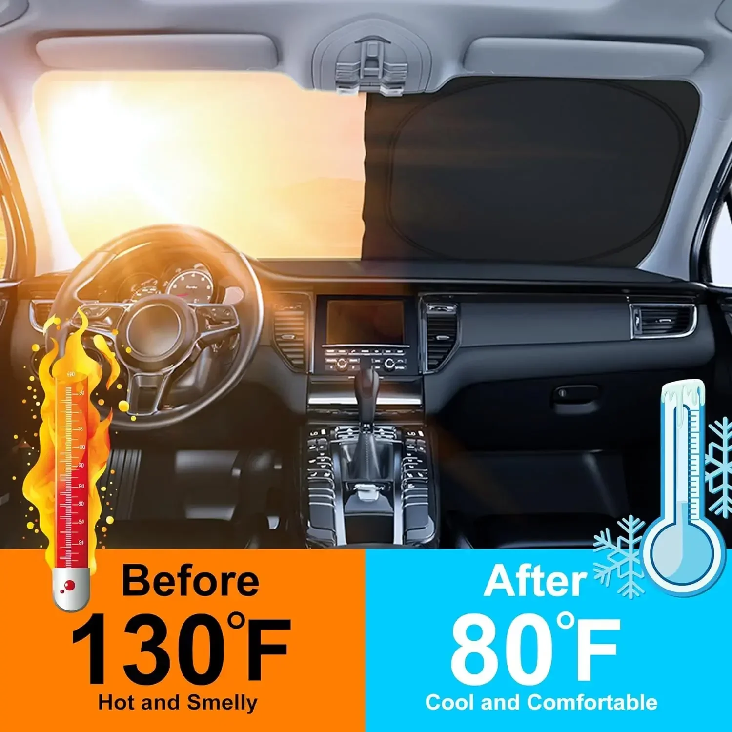 Neuer Sommer-Autosonnenschutz  – Windshield Sun Shade Bewertung und Preis
