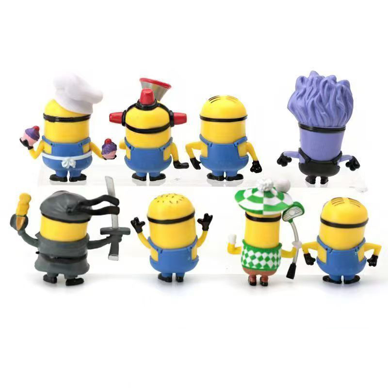 8 Stück/1 Set 52TOYS Minions C – Car Accessories Xmas Bewertung und Preis