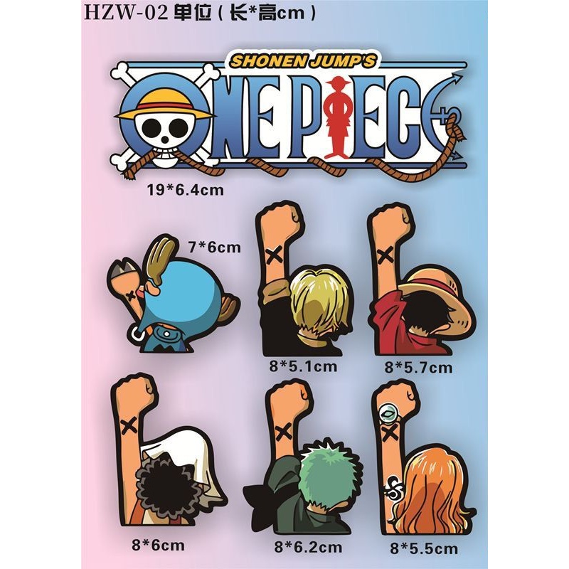 One Piece Aufkleber für Elektr – Car Accessories Sticker Bewertung und Preis