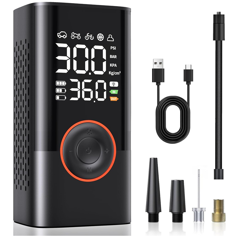 Effektive Wiederaufladbare Kab – Car Portable Tire Inflator Bewertung und Preis