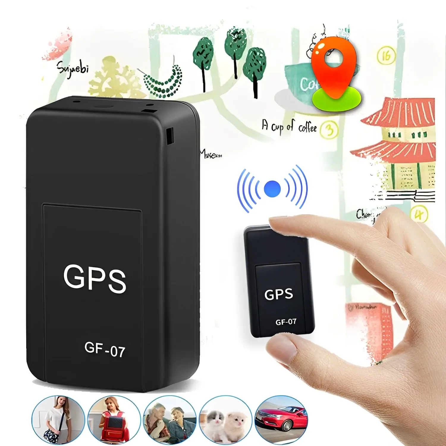 GF-07 Mini GPS Tracker Hochwer – Car Accessories For Elderly Bewertung und Preis