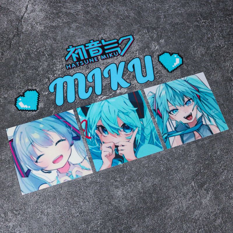 2026 Neue Kreative Hatsune Mik – Car Accessories Sticker Bewertung und Preis