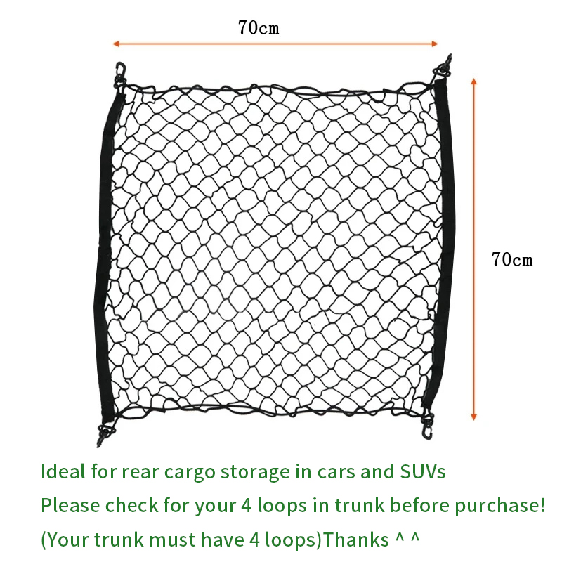 Für BMW X5 iX5 E70 F15 G05 E53 – Car Cargo Net Trunk Bewertung und Preis
