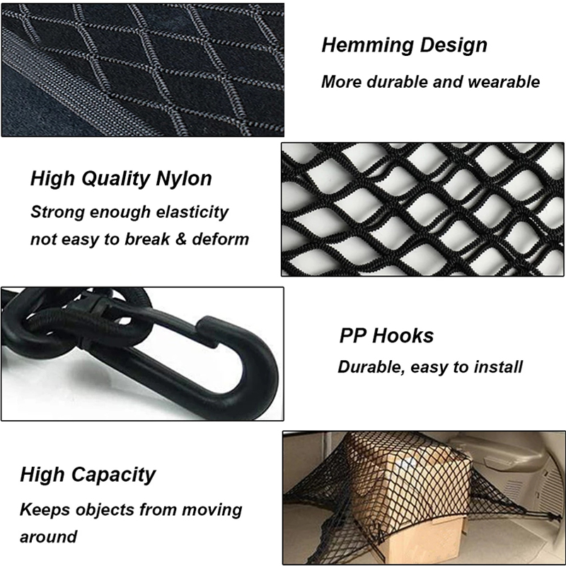 Für BMW X5 iX5 E70 F15 G05 E53 – Car Cargo Net Trunk Bewertung und Preis