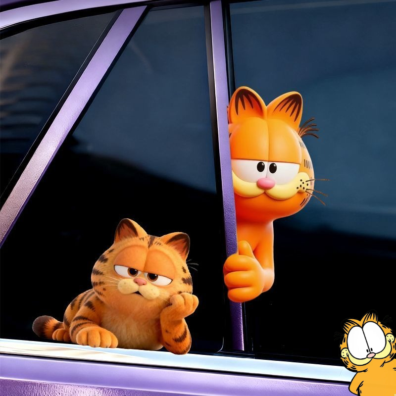 Garfield Anime Cartoon Niedlic – Car Accessories Sticker Bewertung und Preis