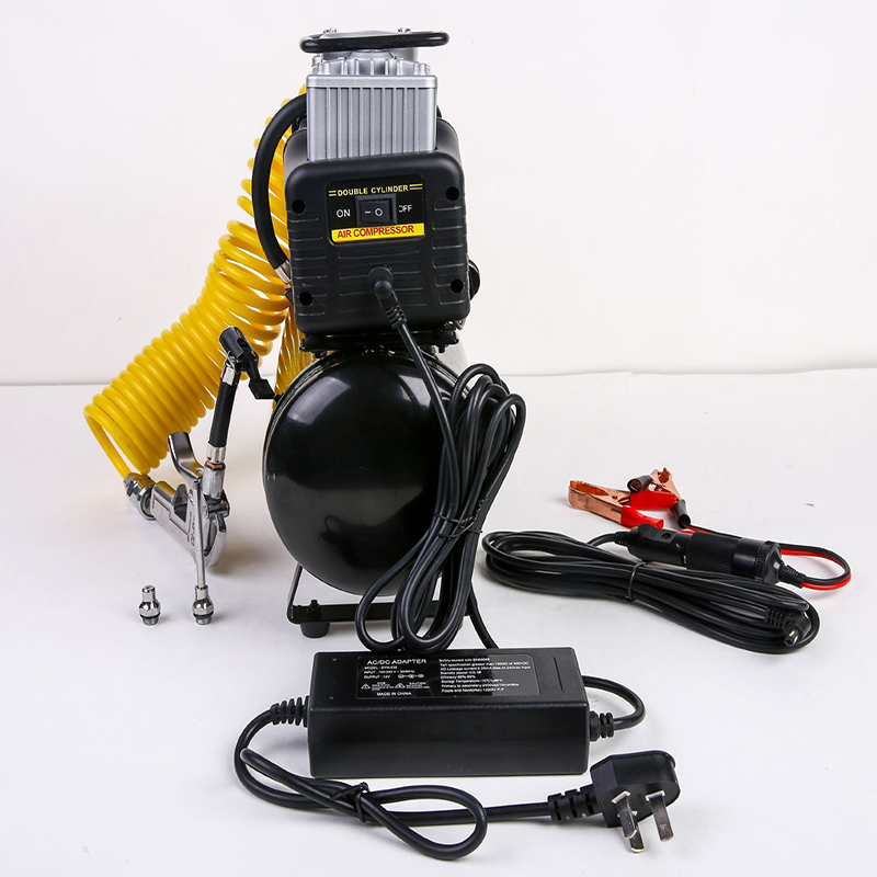 WAP01 2,5L 4L 12V 220V Luftkom – Car Portable Tire Inflator Bewertung und Preis