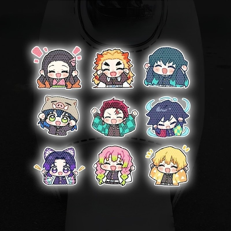 Demon Slayer Cartoon-Personali – Car Accessories Sticker Bewertung und Preis