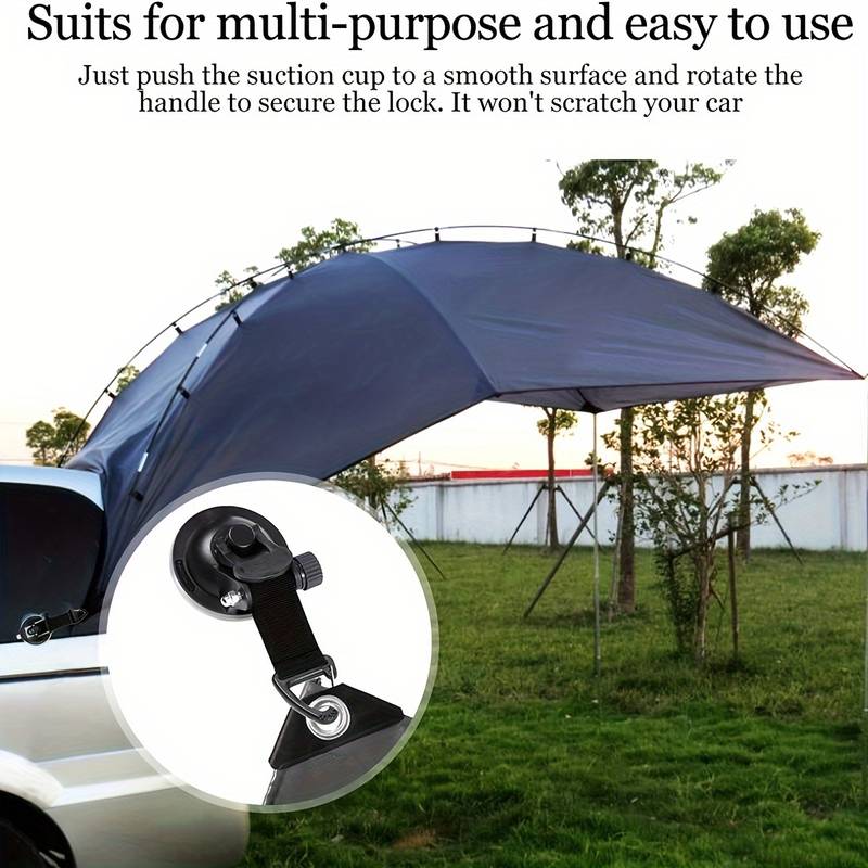 4Pcs Wohnmobile Auto Saugnapf  – Car Accessories For Camping Bewertung und Preis