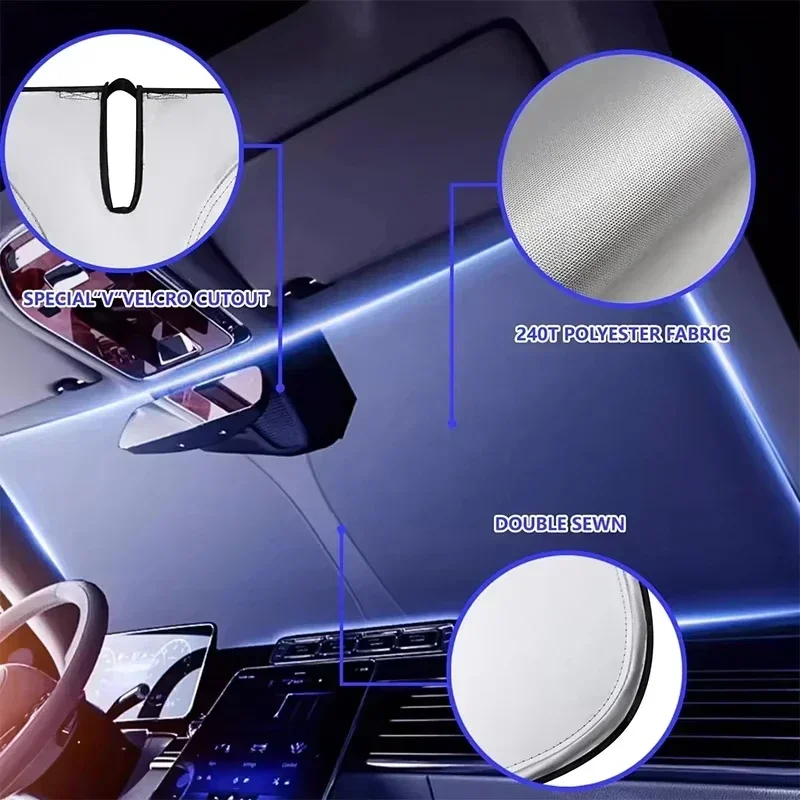 Sommer Auto Frontscheiben-Sonn – Windshield Sun Shade Bewertung und Preis