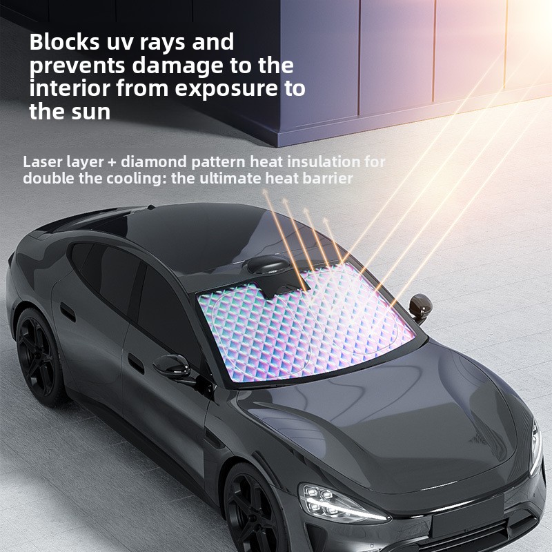Für Tesla Model 3 Y S X YL Jun – Windshield Sun Shade Bewertung und Preis