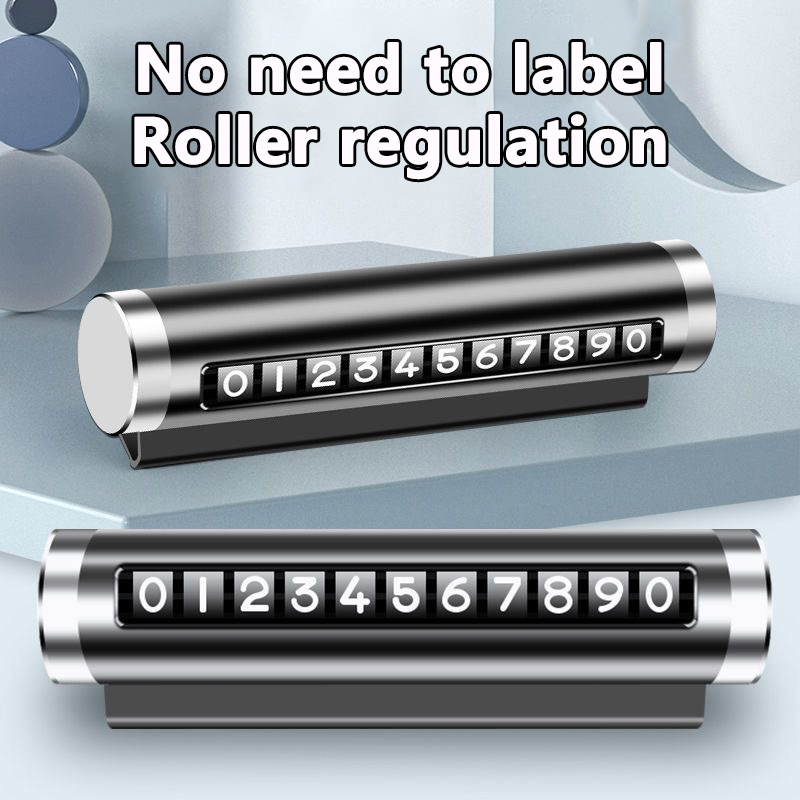Metall Auto Temporäre Parkplat – Car Accessories Sticker Bewertung und Preis